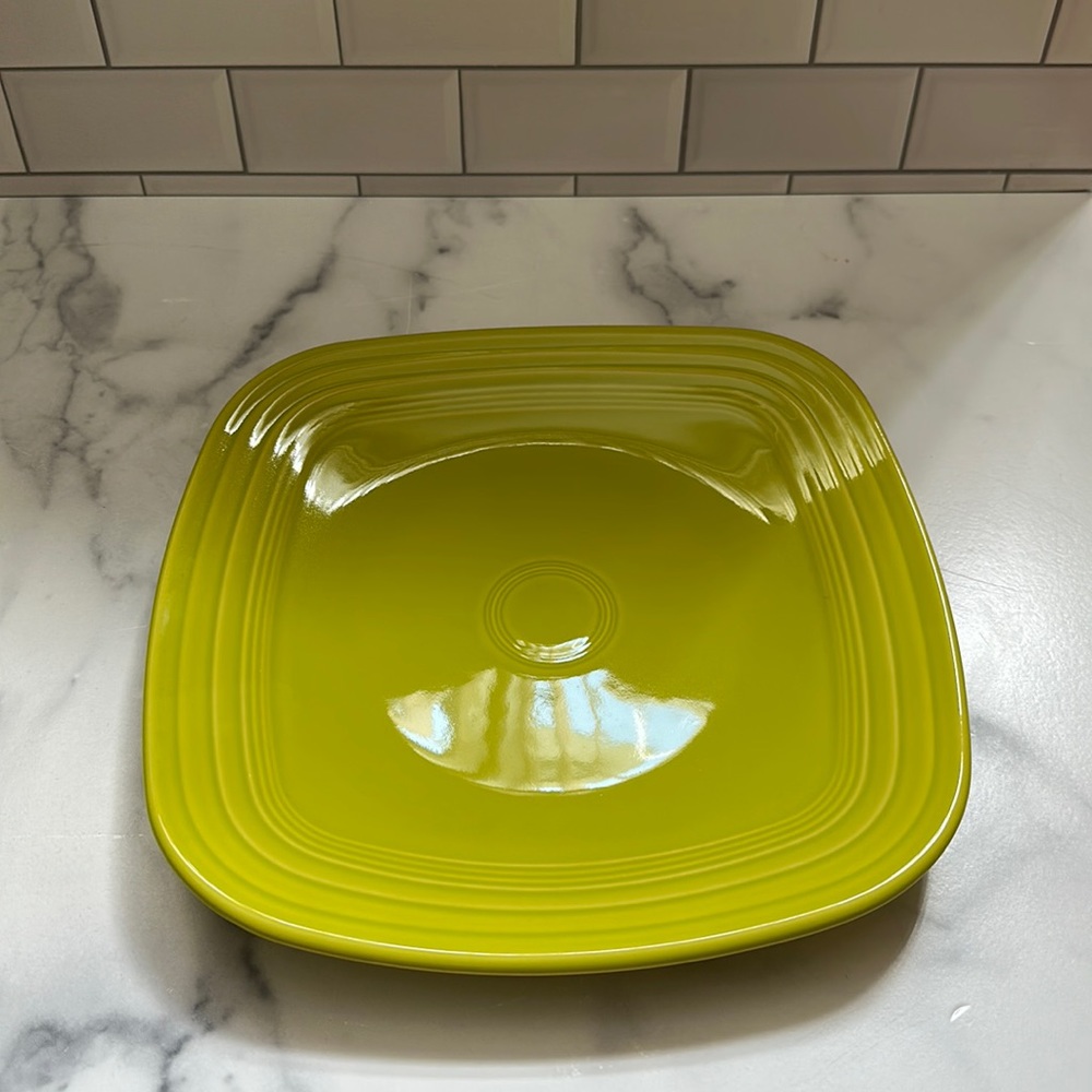 Fiesta Square Dinner Plate